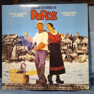 Popeye Soundtrack 1980 Robin Williams Vinyl Record